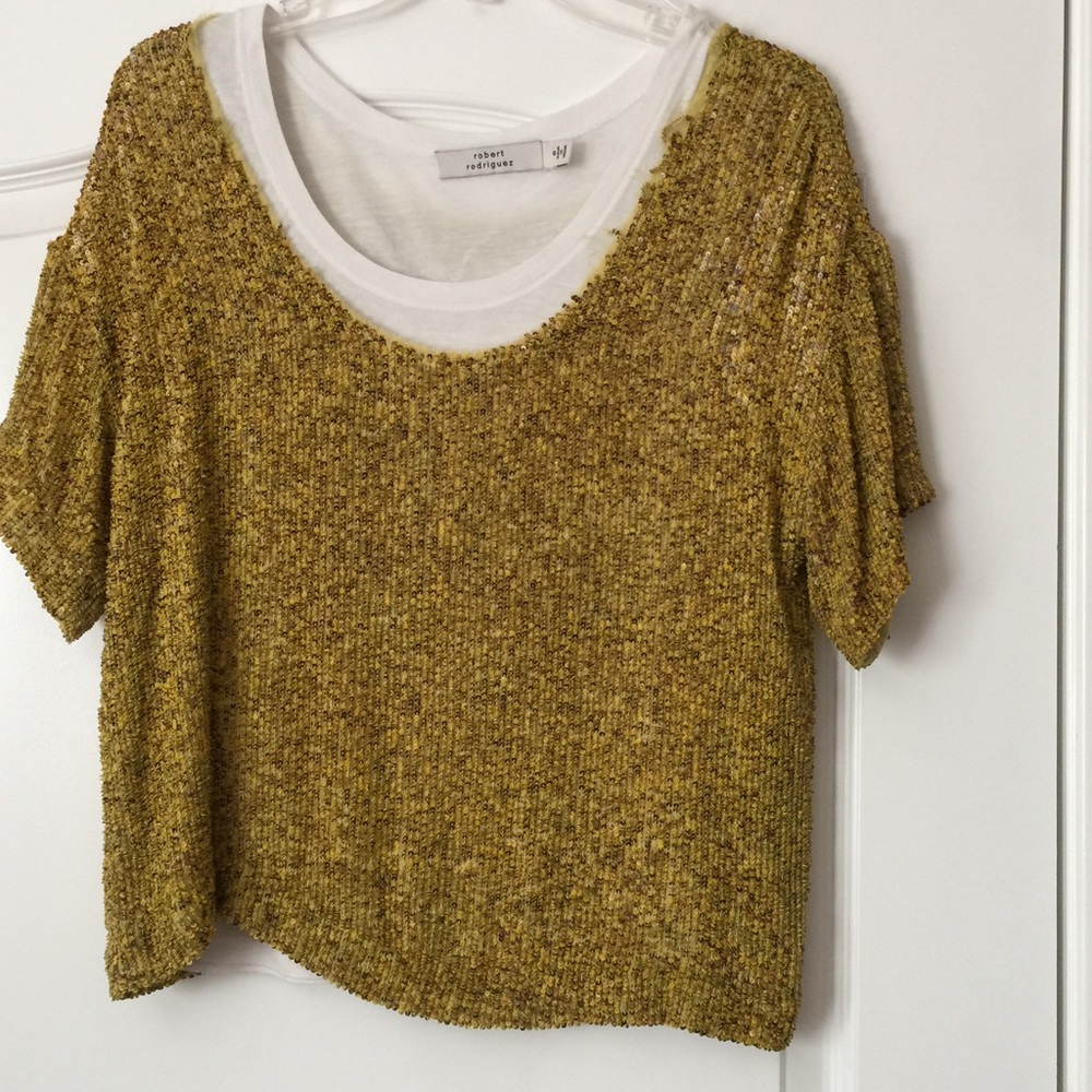 Sequins 2 Piece Top - image 1